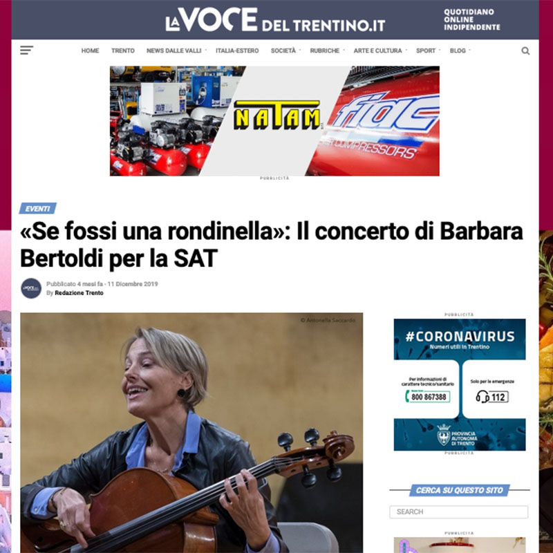 La voce del Trentino 11/12/2019