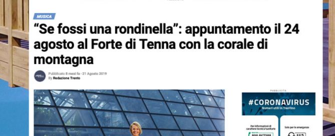 La voce del Trentino 21/08/2019