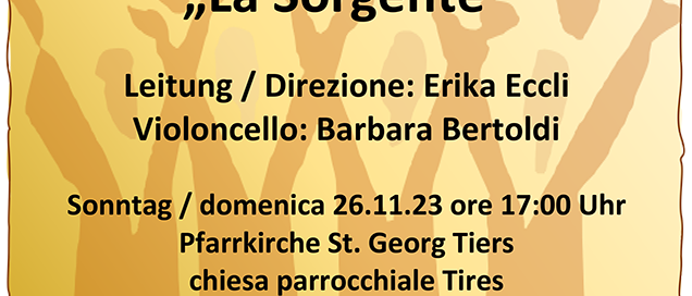 Concerto musica sacra con La Sorgente